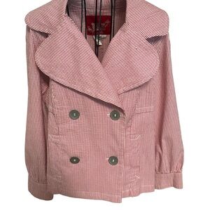Live a Little double breasted Jacket two Pockets SZ small